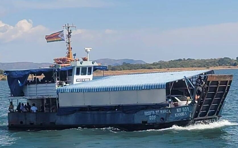 The Mbuya Nehanda Ferry on Lake Kariba before disaster struck